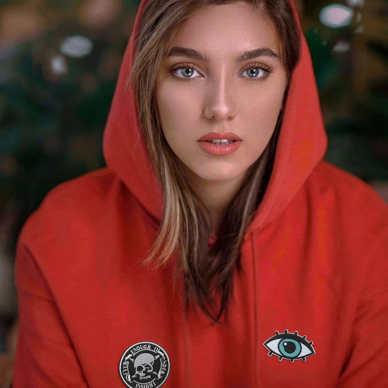 Cazzon Dark Embroidered Applique Iron On Patches for Backpacks, Rock Band Patches for Jackets, Cool Sew Patch for Clothing, Jeans, Hats, DIY Accessories (Dark7 15 Pcs) - Image 5